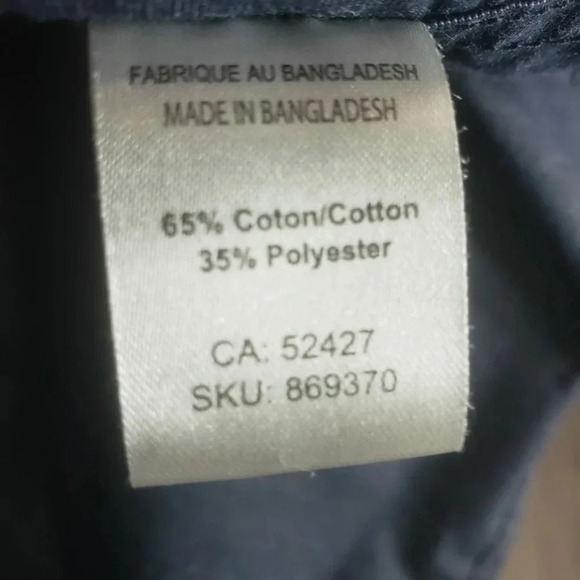 Mountain Ridge Mens Short Sleeve Snap Closure Soft Denim Shirt,Size L. - Picture 6 of 6